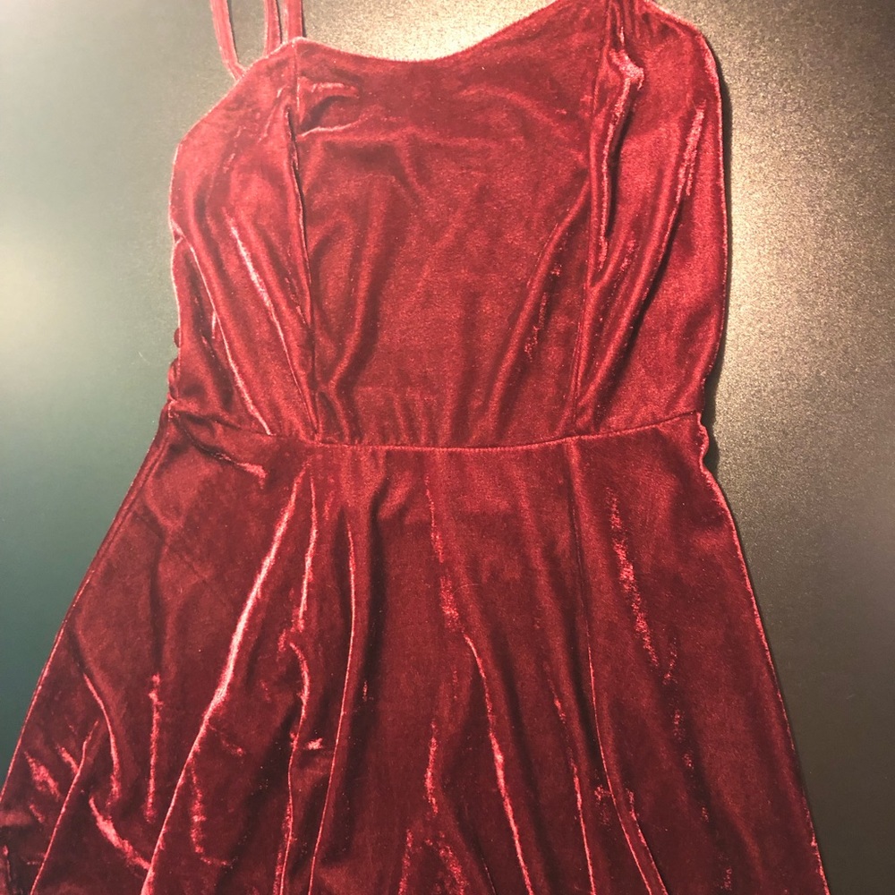 Beautiful small soft red dress